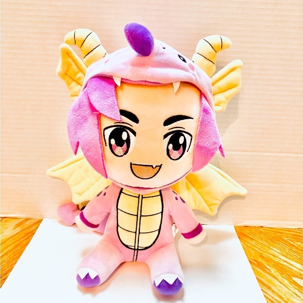 Misa Inquisitor Master Fairtyale Dragon Plush 11in Purple 2020 Juniper Anime